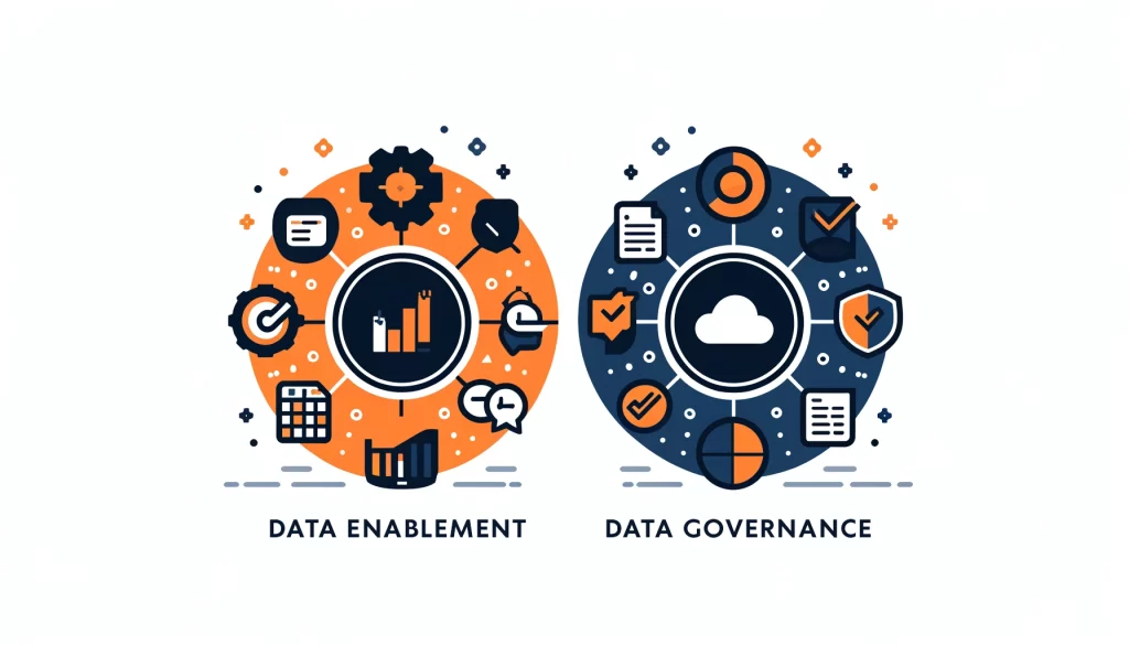 data enablement vs data governance