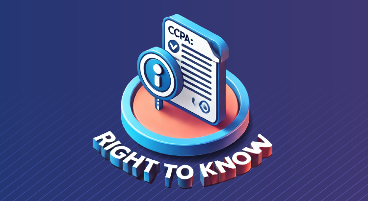 CCPA: Right to Know