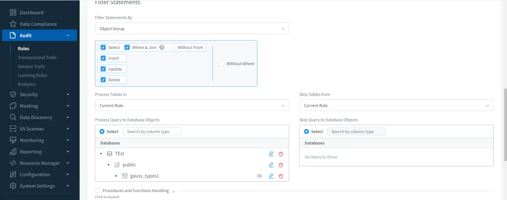 data audit in postgresql