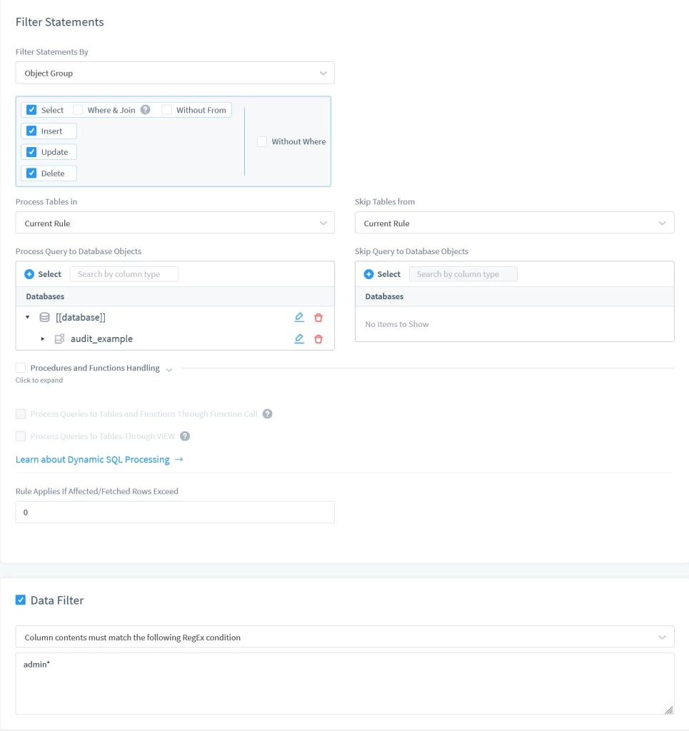 Rastro de Auditoría de Datos de MySQL