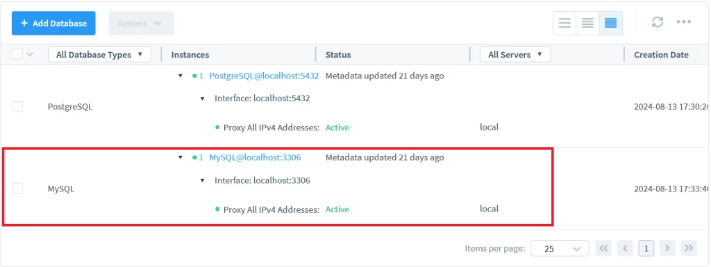 MySQL Audit Trail