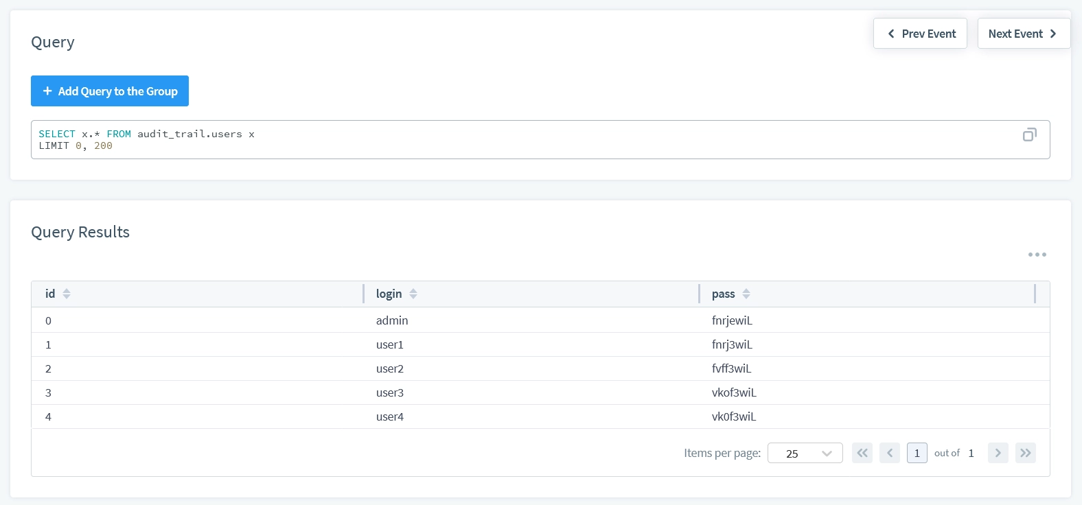 Registro de Auditoría de Datos de MariaDB