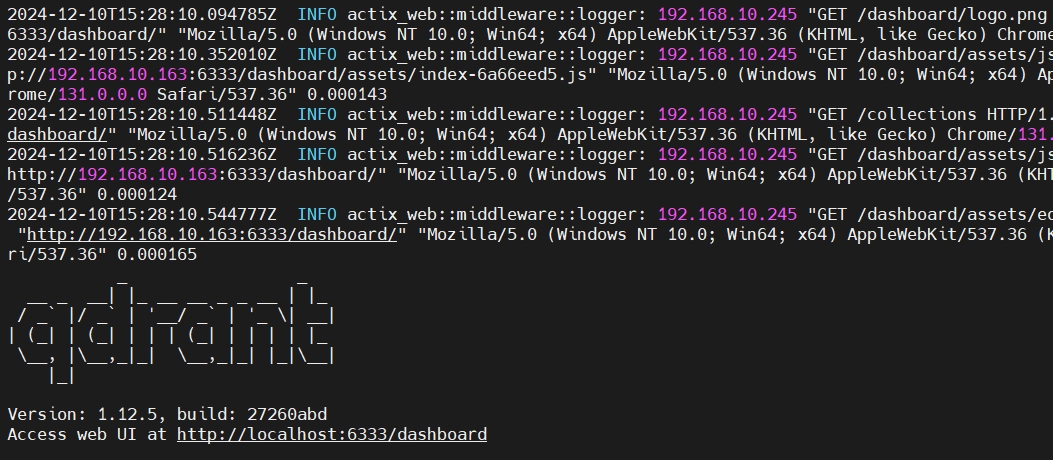 Qdrant System Logs Overview